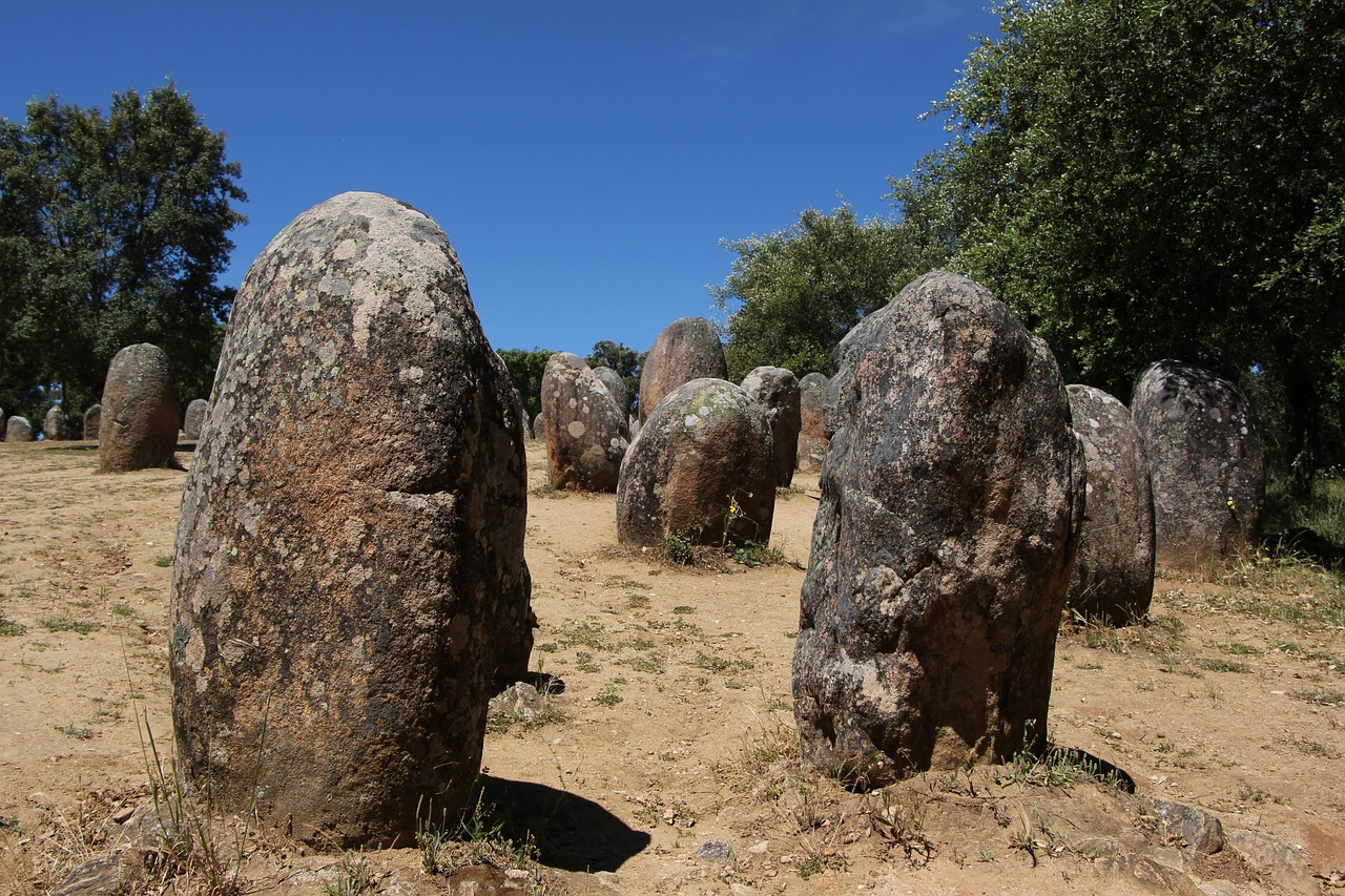 Almendres, stone, cromlech, prehistoric culture, portugal, évora, brown culture, cromlech, cromlech, cromlech, cromlech, cromlech, évora, évora, évora