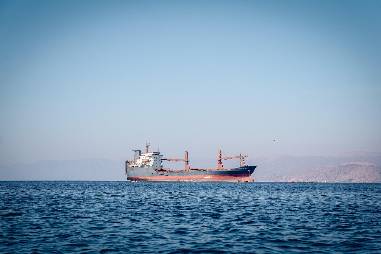 Aqaba, nature, jordan, sea, ocean, seascape, ship, sailing