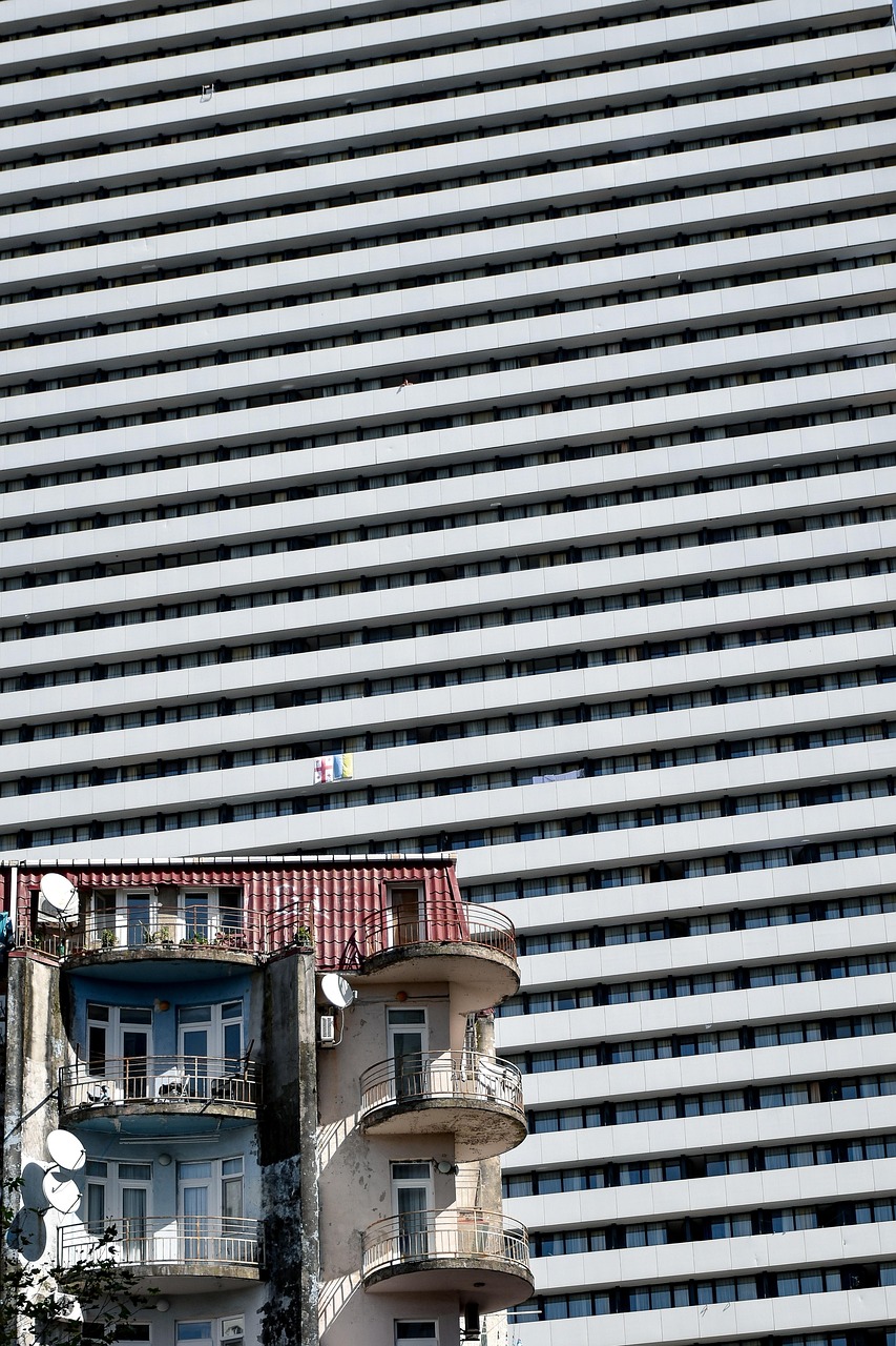 House, skyscraper, batumi, georgia