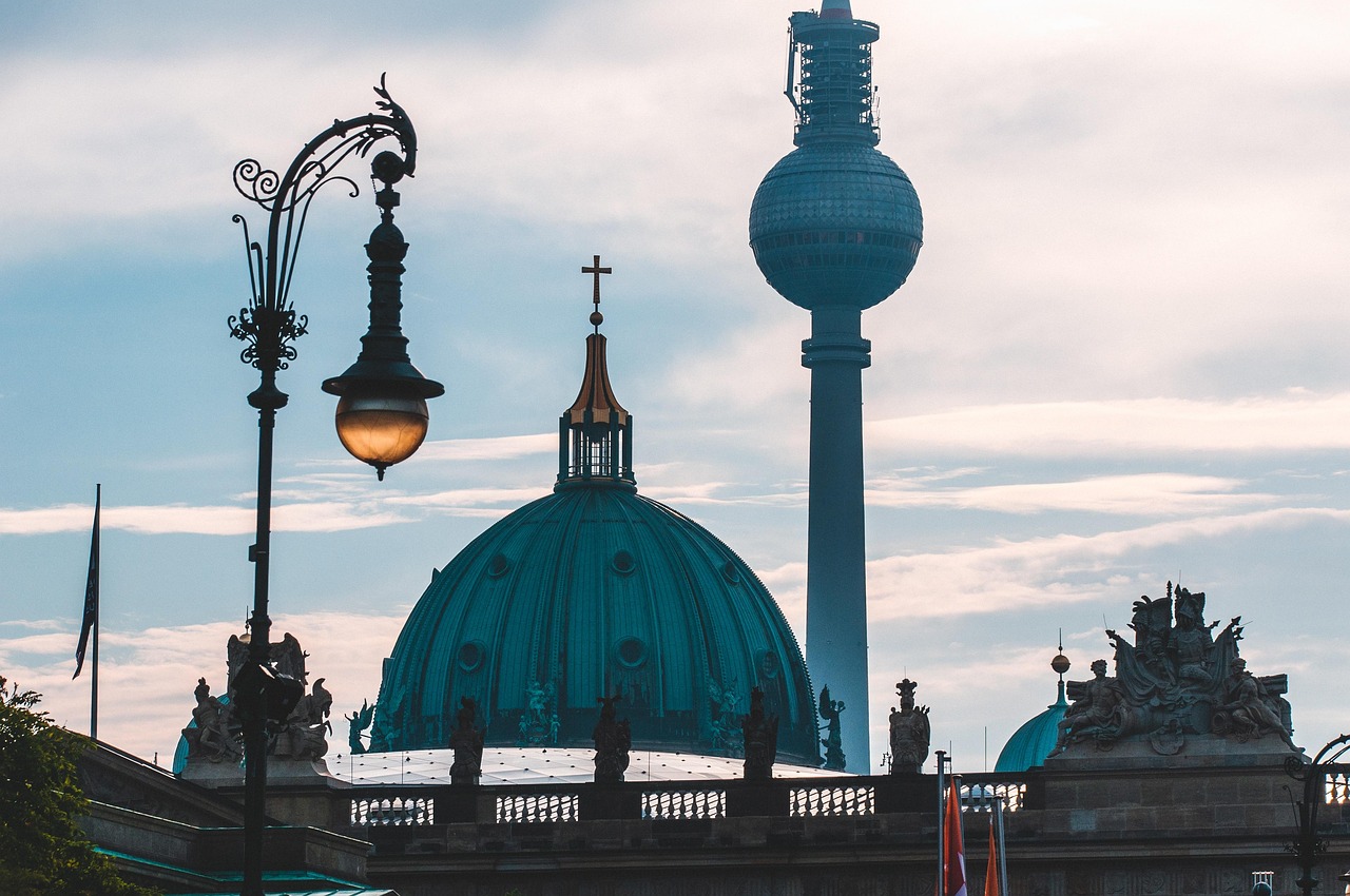 Berlin, television tower, berlin cathedral, architecture, city, urban, berlin, berlin, berlin, berlin, berlin