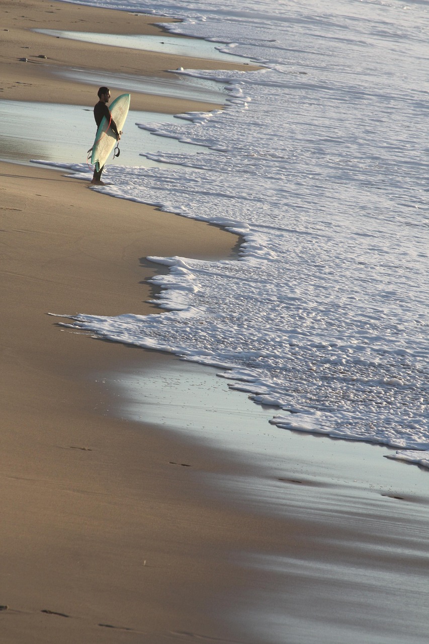 Surf, beach, biarritz, nature, france