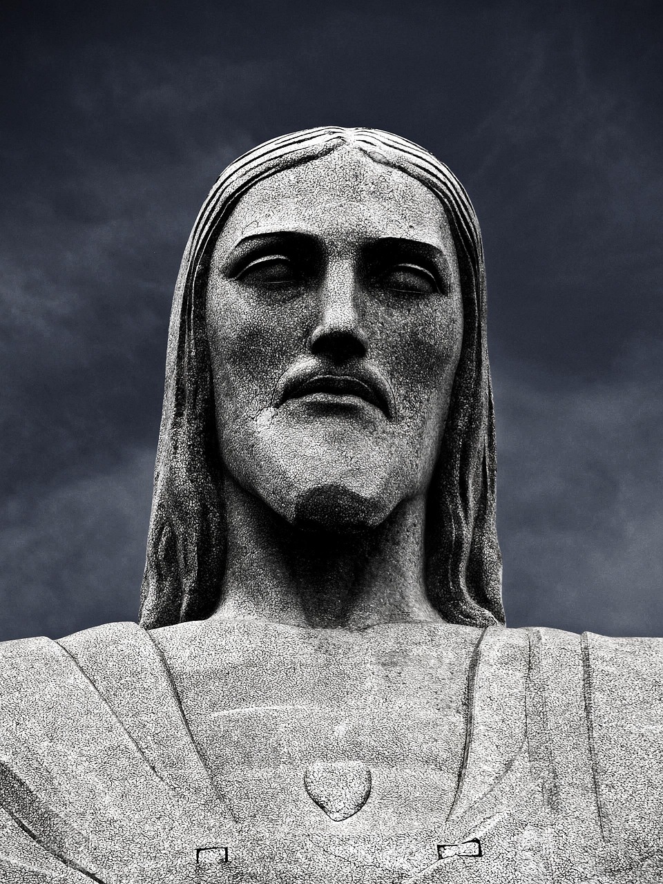 Statue, landmark, jesus christ, tourist attraction, sculpture, monument, christ the redeemer, mount corcovado, rio de janeiro, brazil, statue, jesus christ, jesus christ, jesus christ, brazil, brazil,