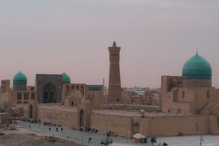 Explore the historic and stunning architecture of Bukhara, showcasing Central Asia's cultural heritage.