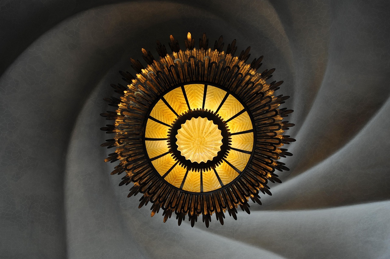Ceiling, chandelier, barcelona, casa batlló, architecture, gaudi, barcelona, barcelona, barcelona, barcelona, barcelona, gaudi, gaudi, gaudi, gaudi