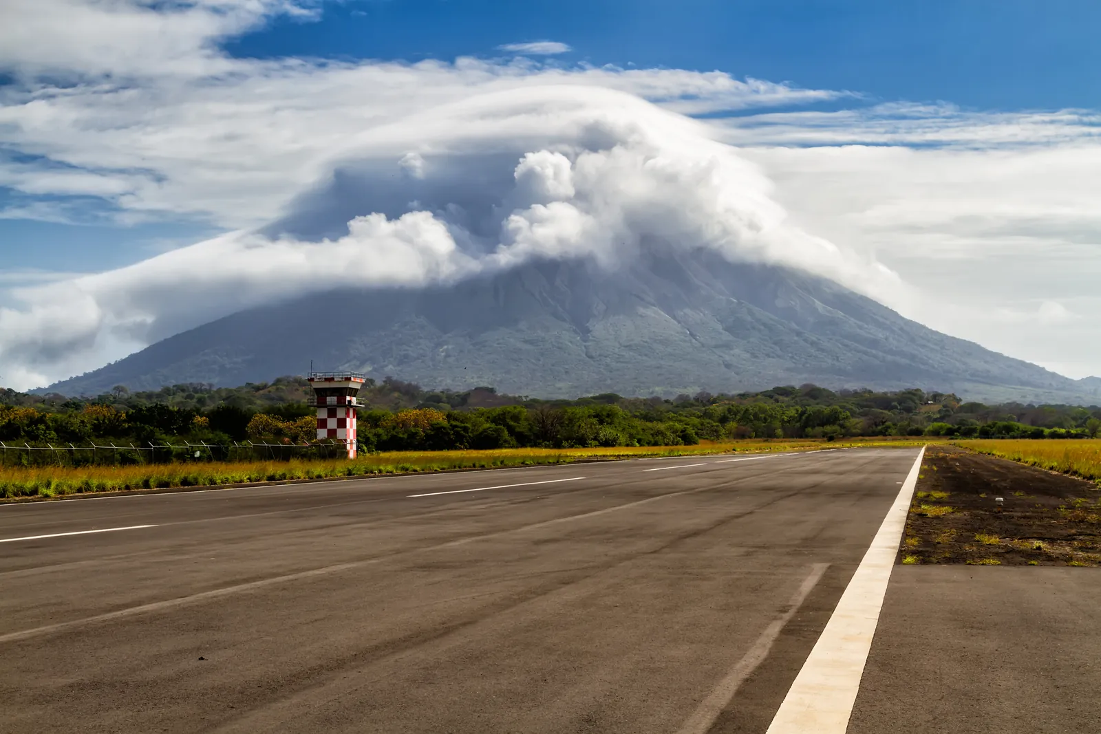 Concepcion Volcano On Ometepe Island In Nicaragua, Cocibolca Lake, Central America