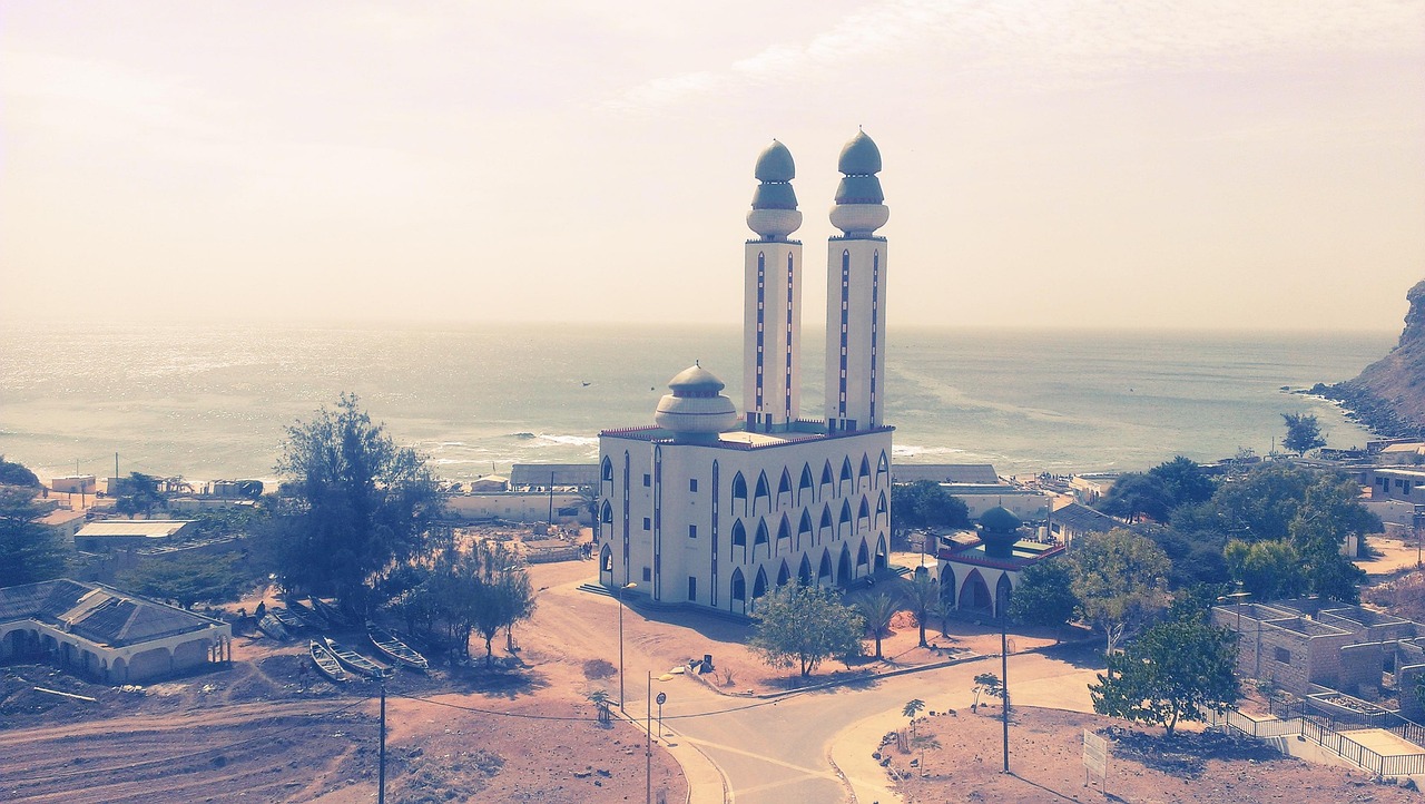 Fisherman mosque, dakar, senegal, architecture, building, landmark, city, historic, architecture design, structure, tourism, design, old, religion, religious, spiritual, worship, spirituality, dakar, 