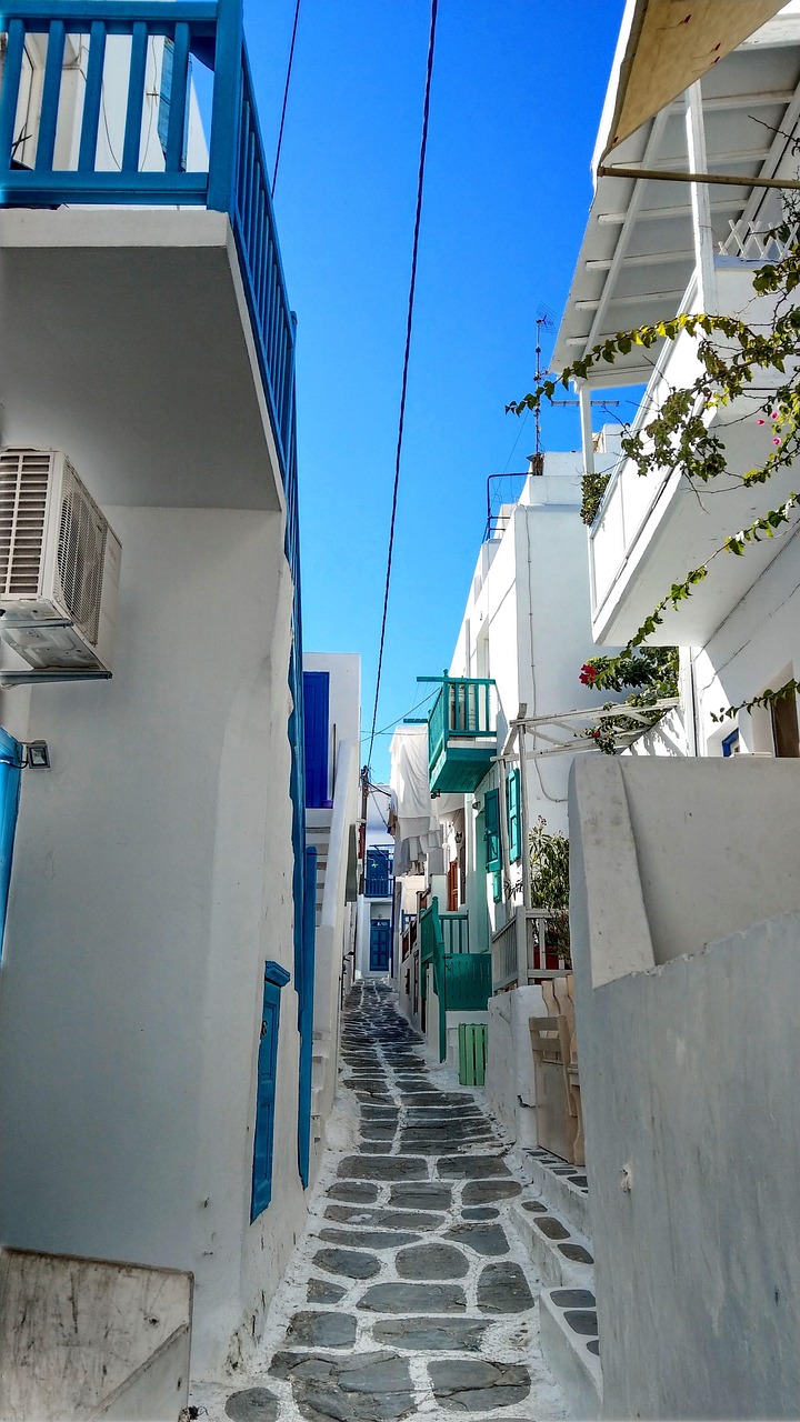 Mykonos, greece, alley, white, mykonos, mykonos, mykonos, mykonos, mykonos, Greece, Mykonos
