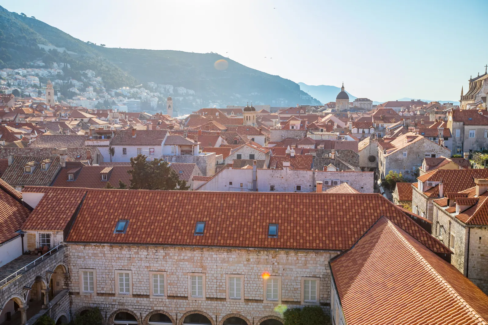 Old town of Dubrovnik and its city walls