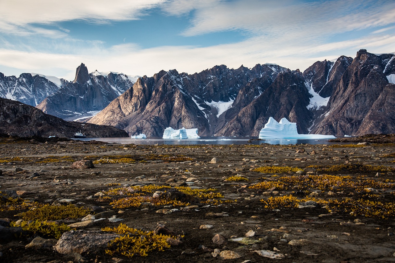Mountains, snow, glacier, sea, arctic, polar, greenland, landscape, expedition, denmark, east greenland, iceberg, glacial ice, ice cover, ice, nature, sea water, sunlight, winter, arctic, greenland, g