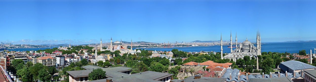 Istanbul, panoramic, appearance, hagia sophia, sultanahmet, city, blue mosque, istanbul, istanbul, istanbul, istanbul, istanbul