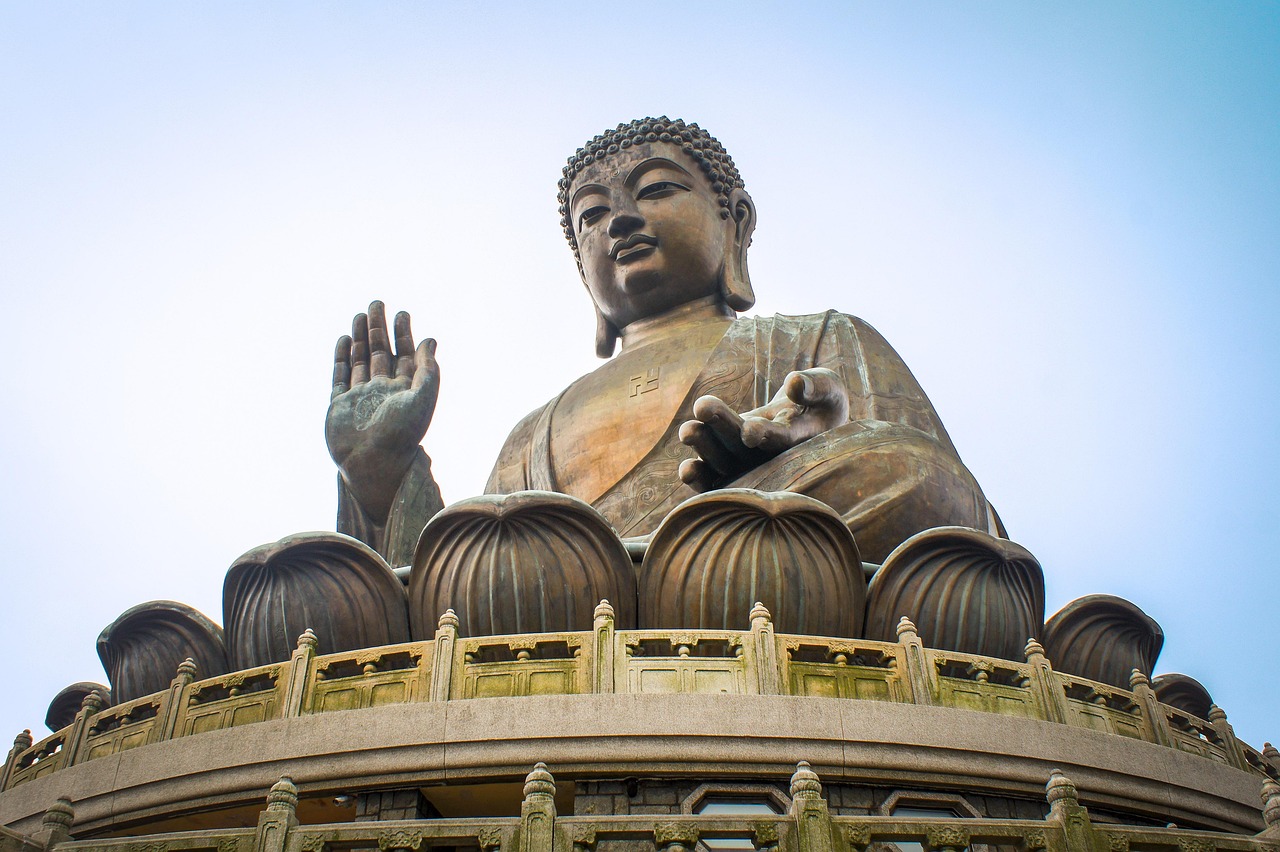 Hong kong, lantau island, buddha, buddha purnima, religion, temple, statue, landmark, china, travel