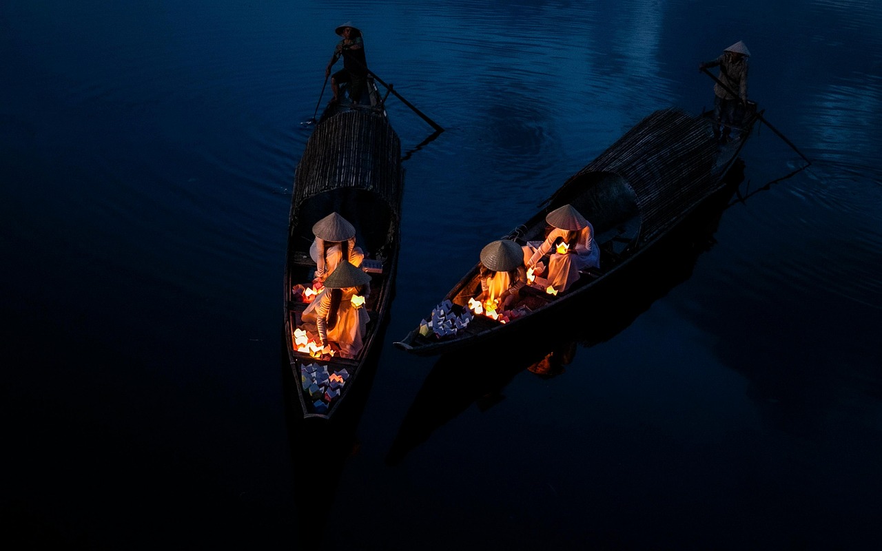 Boat, river, vietnam, hue, outdoors, ride, tradition, culture