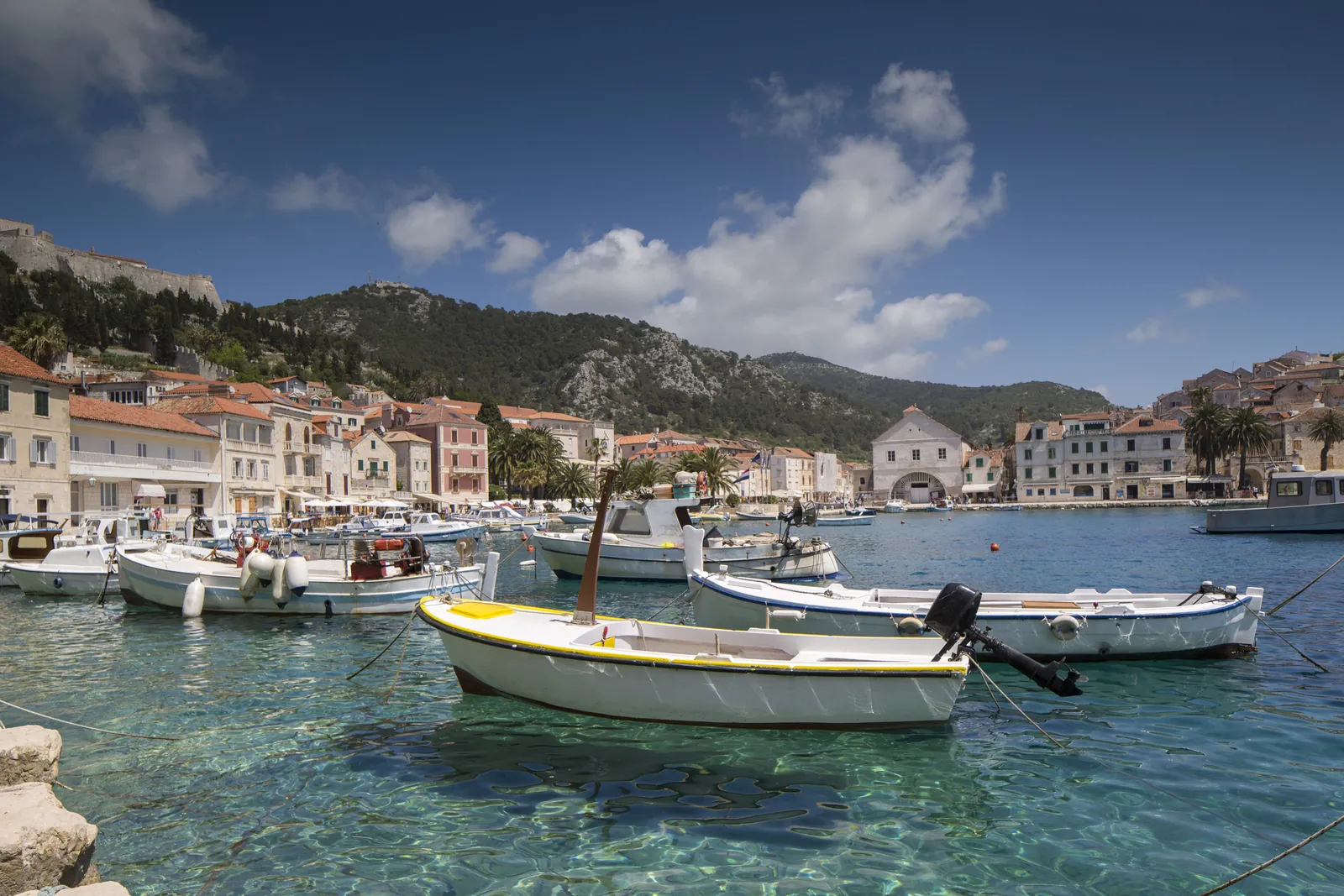 Harbour of Hvar town