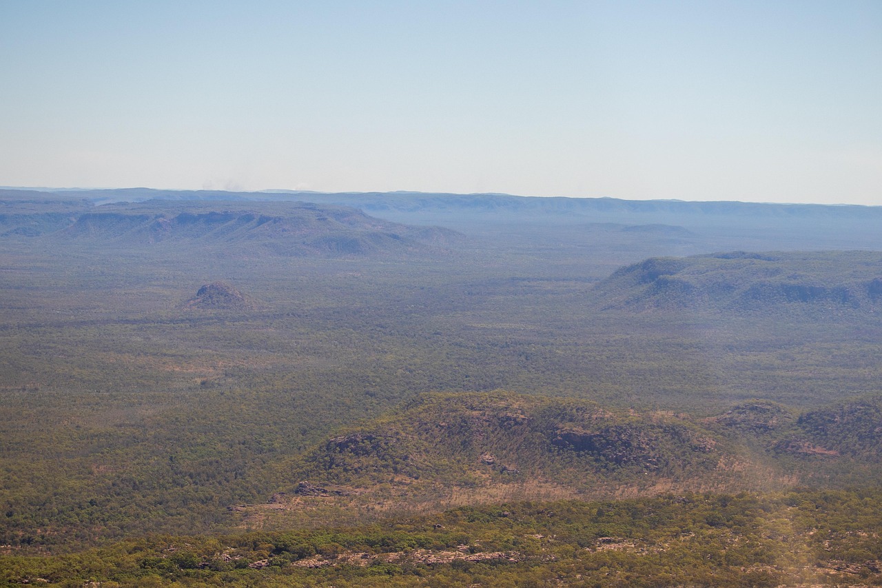 Kakadu national park, mountains, forest, panorama, kakadu, mountain range, landscape, nature, australia, scenery, scenic