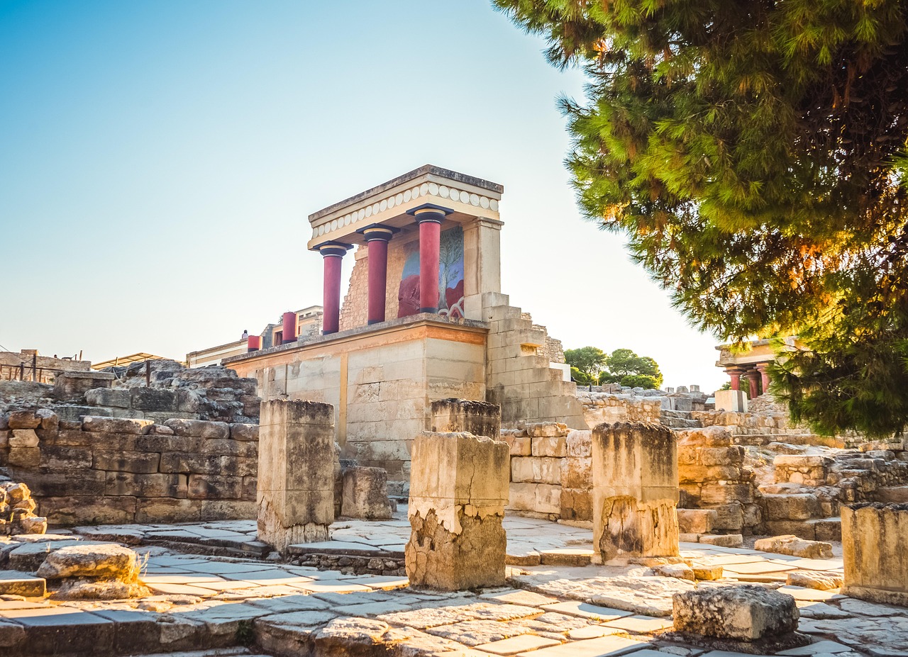 Temple, columns, ruins, crete, knossos, greece, palace of knossos, palst, minoan, minoan culture, europe, old, ancient, antique, crete, knossos, knossos, knossos, knossos, knossos