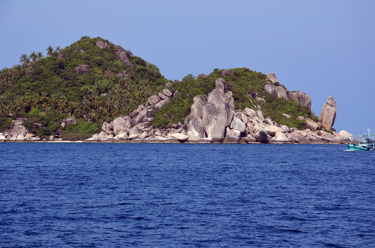 Thailand, sea, landscape, nature, koh tao
