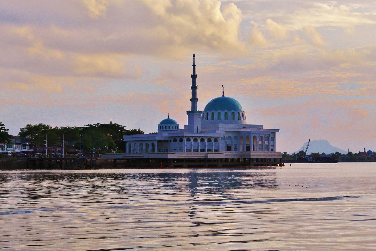 Masjid india, floating mosque, kuching, sarawak, borneo, malaysia, travel, building, islam, muslim, landmark, kuching, kuching, kuching, kuching, kuching, sarawak, sarawak, sarawak, sarawak, borneo, b