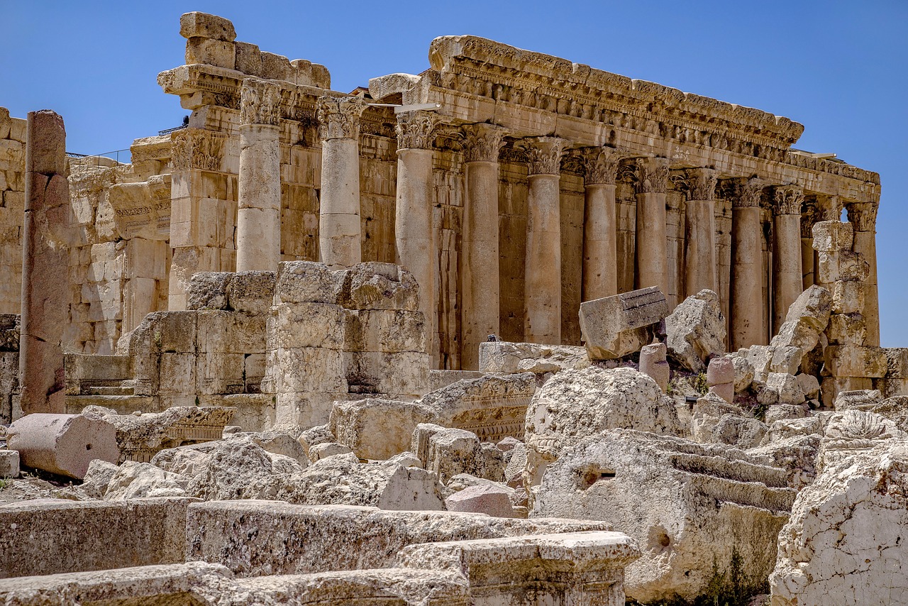 Temple, jupiter, roman, antique, column, architecture, ancient, stone, antiquity, baalbek, lebanon, brown stone, temple, temple, temple, roman, roman, roman, roman, ancient, ancient, lebanon, lebanon,