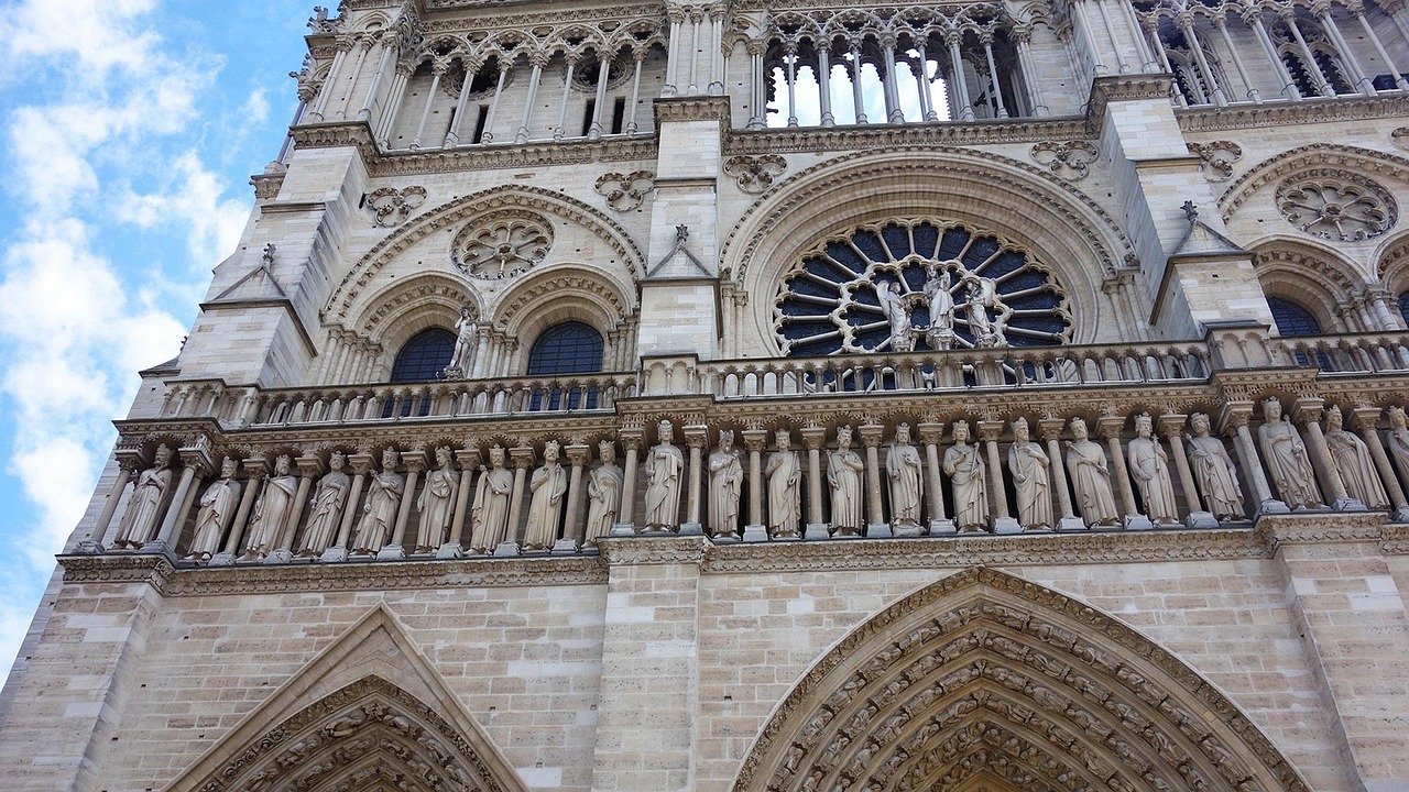 Notre dame de paris, church, paris