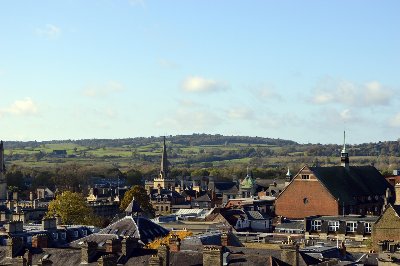 Oxford, town, skyline, england, architecture, uk, city, old, british, building, english, oxfordshire, exterior, view, britain, historic, stone, united, kingdom, outdoors, traditional, oxford, oxford,