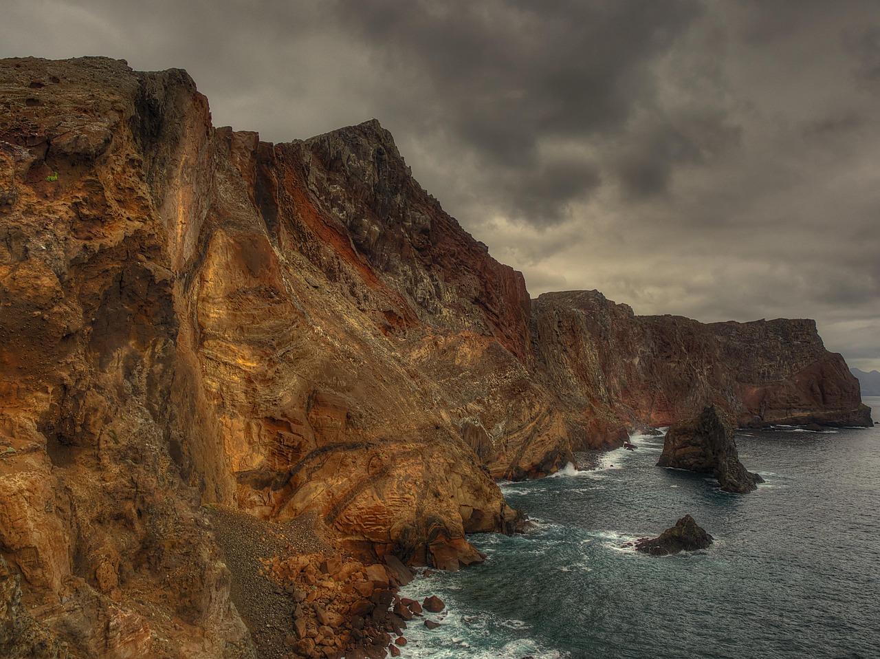 Ponta de são lourenço, madeira, sea, rock, coast, ocean, portugal, atlantic, rock formation, water, summer, heaven, flower island, landscape, cliffs, vacations, beach, island, east, nature, lake, hike