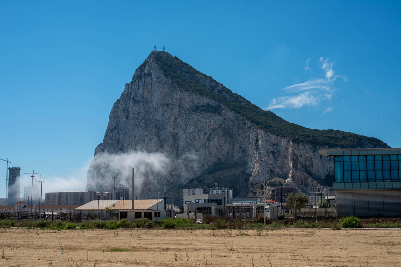 Rock of gibraltar, mountain, buildings, nature, landscape, gibraltar, england, spain, gibraltar, gibraltar, gibraltar, gibraltar, gibraltar