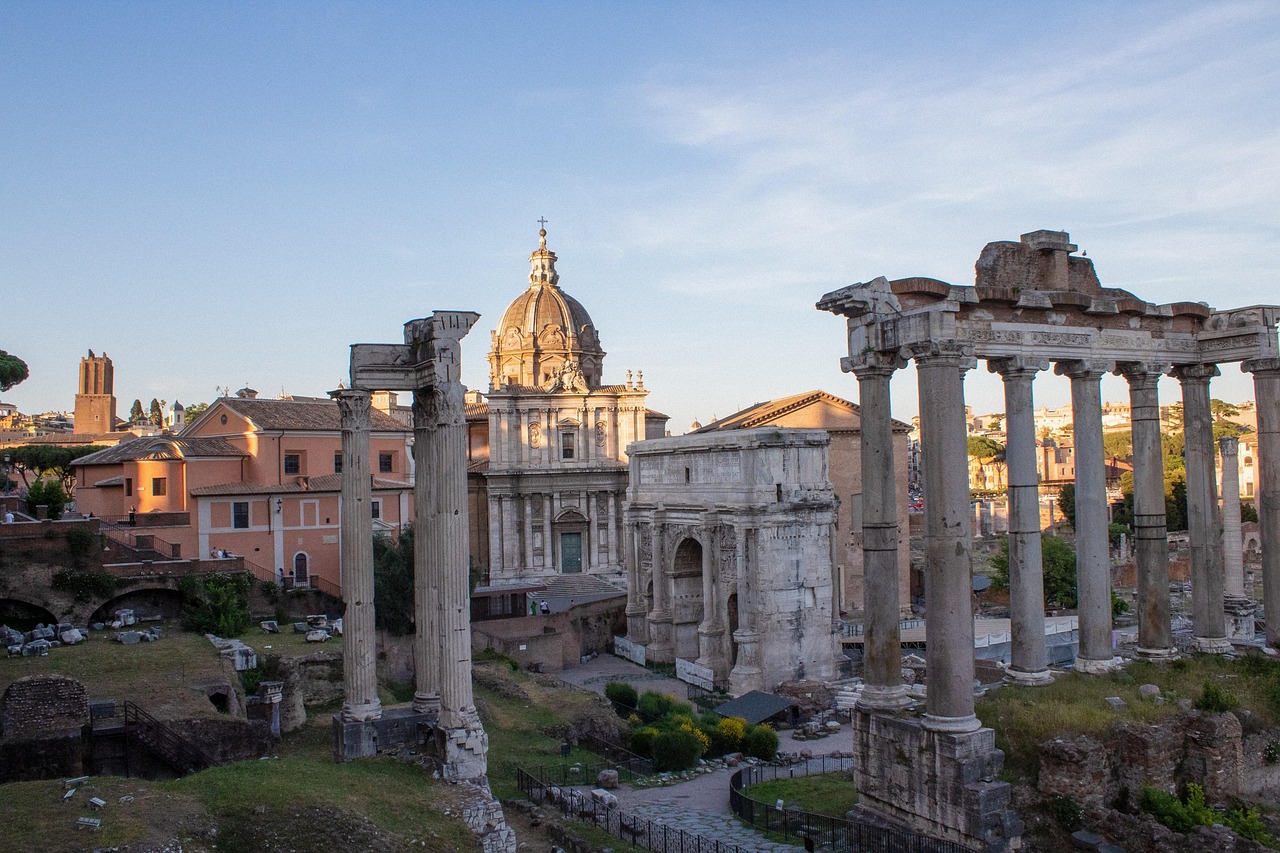 Roman forum, rome, city, ruins, church, italy, columns, roman architecture, forum romanum, roman forum, roman forum, roman forum, roman forum, roman forum