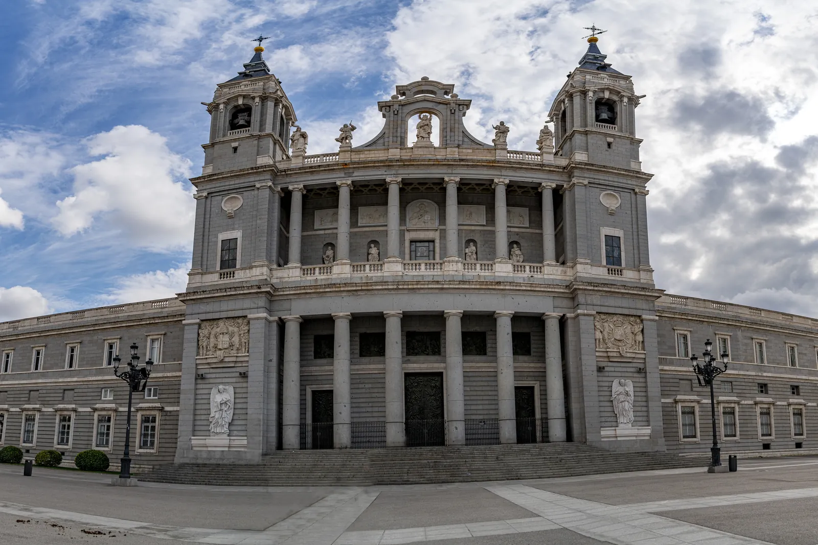 Royal Palace of Madrid panorama
