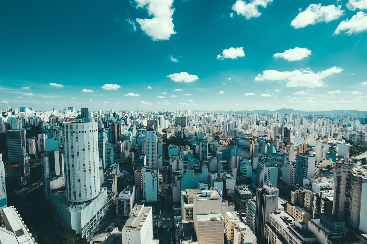 Buildings, city, skyline, cityscape, nature, skyscrapers, urban, urban landscape, metro, metropolitan, downtown, brazil, clouds, sao paulo, sky