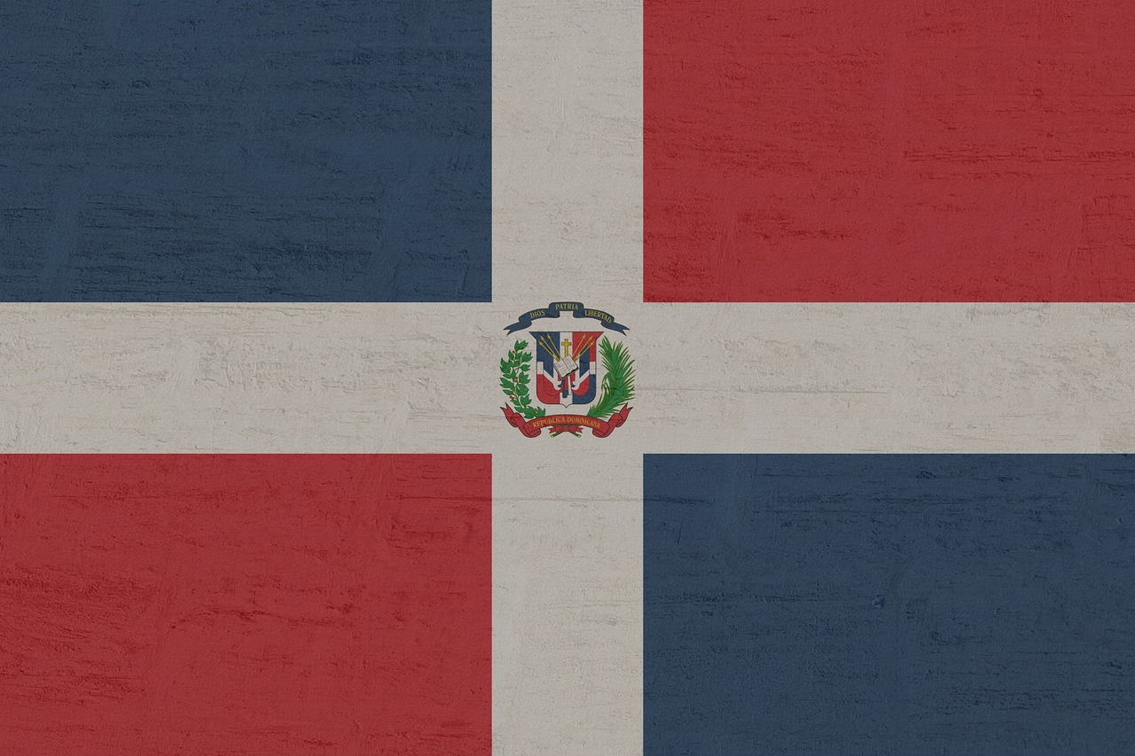 Dominican republic, banner, flag, dominican-republic, blue, red, dominican republic, dominican republic, dominican republic, dominican republic, dominican republic
