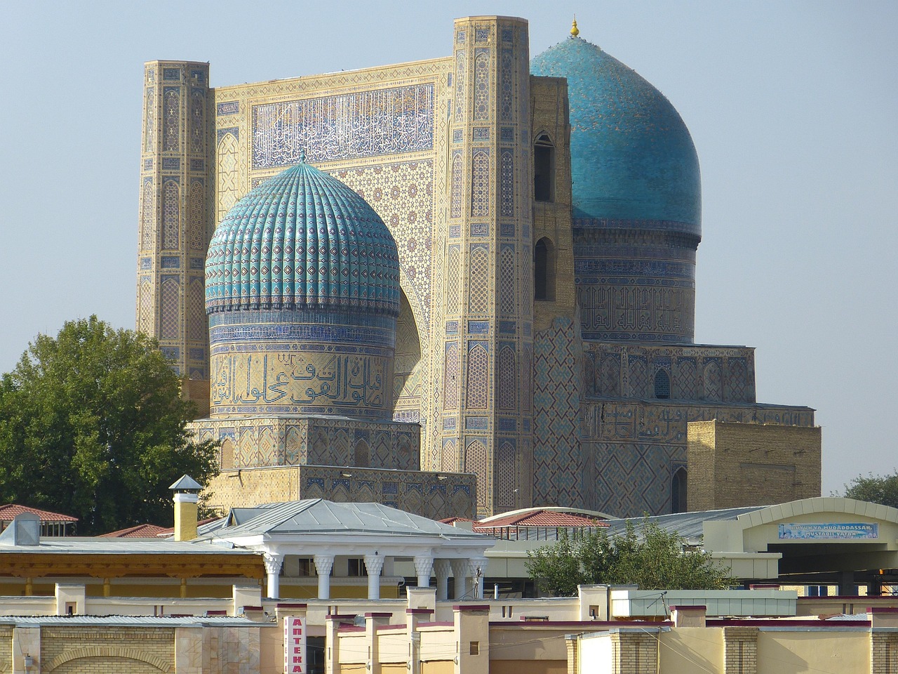 Bibi xanom, mosque, samarkand, uzbekistan, building, big, sightseeing, mausoleum, timur, uzbekistan, uzbekistan, uzbekistan, uzbekistan, uzbekistan