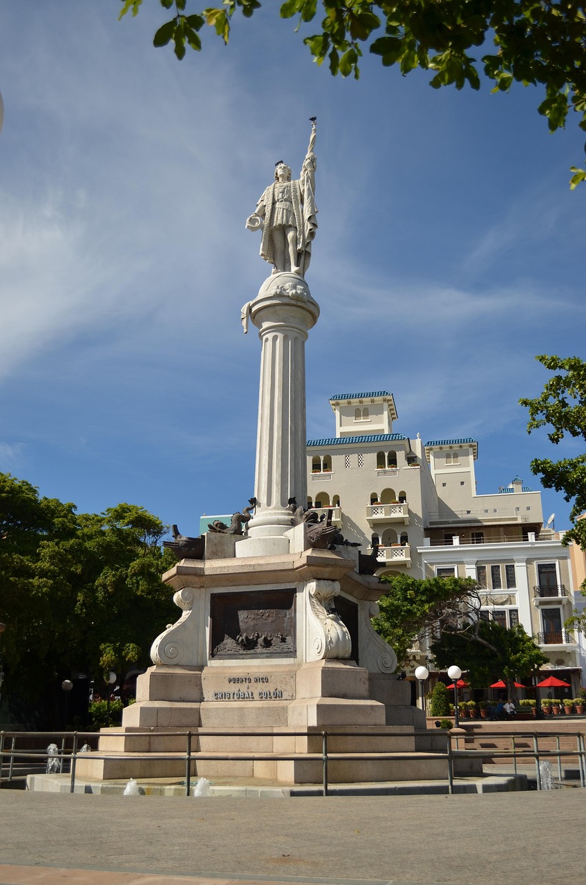 San juan, puerto rico, colon statue, san juan, puerto rico, puerto rico, puerto rico, puerto rico, puerto rico