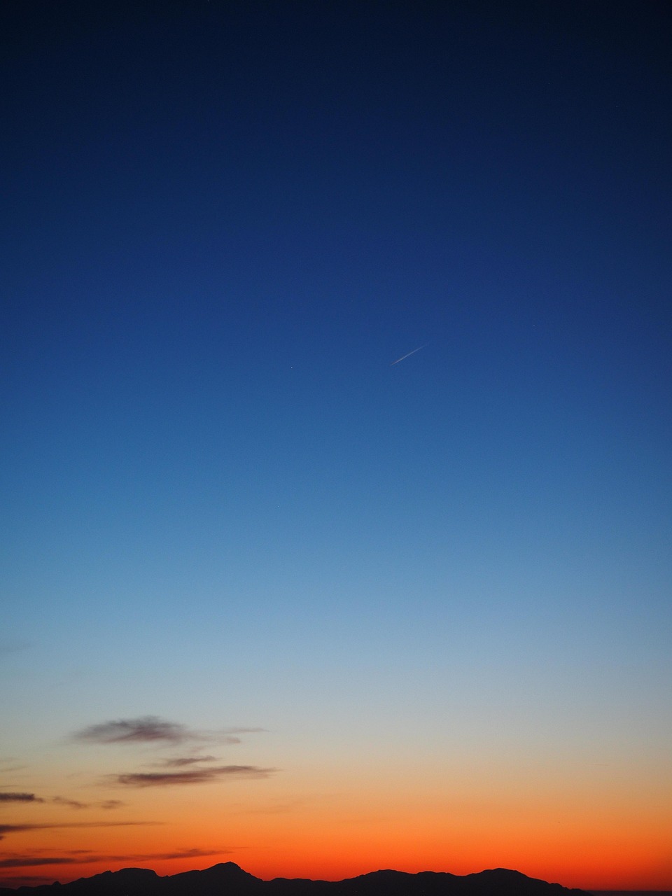 Mountains, serra de tramuntana, mountain range, tramuntana, mallorca, heaven, blue, orange, pastel, pastellfarben, evening hour, nature, romantic, evening sky, sunset, romance
