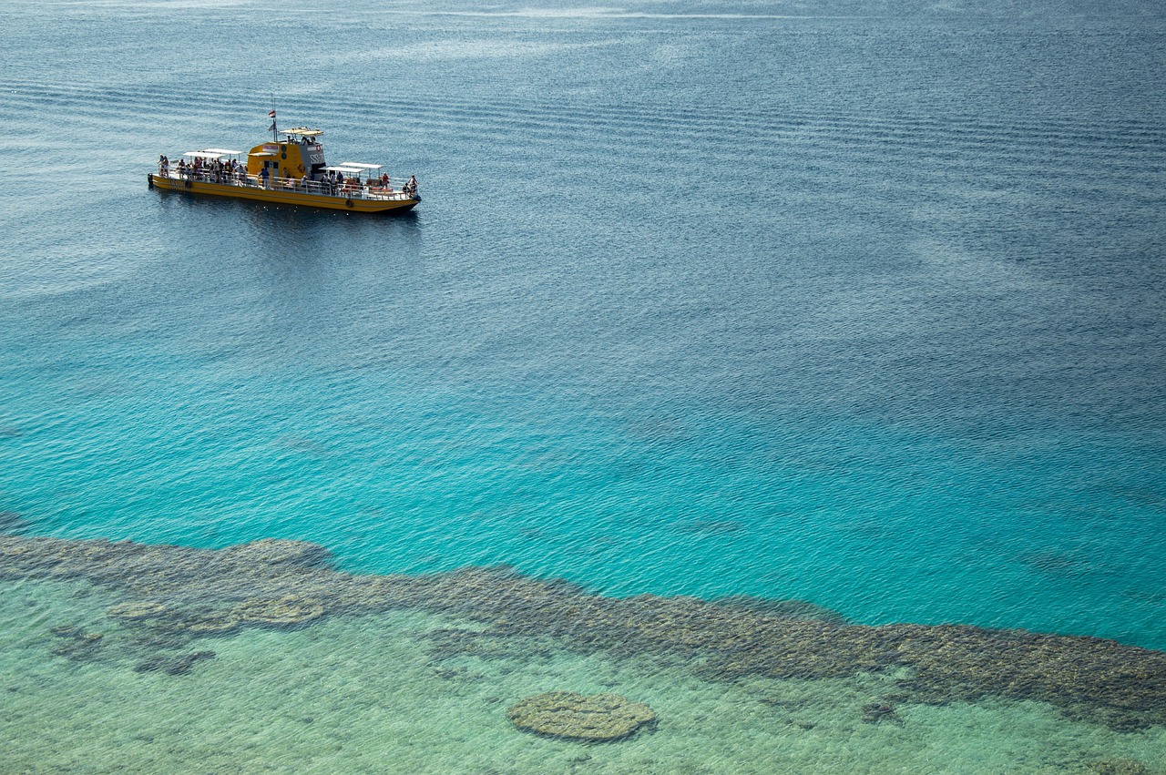 Sea, yacht, reef, red sea, coast, egypt, nature, sharm el sheikh, sinai peninsula, côte d'azur, resort, ship, boat trip, bathyscaphe, excursion, cruise, submarine, royal seascope