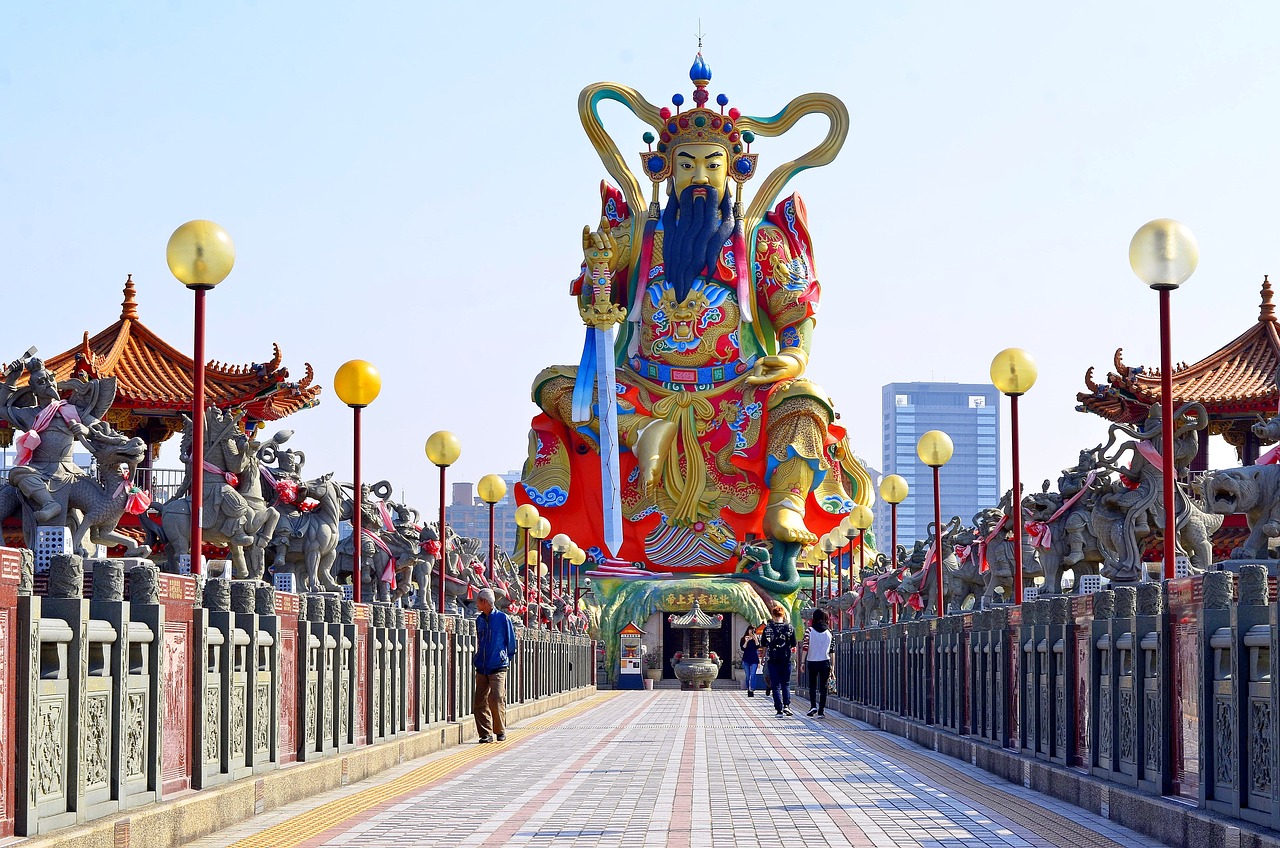 Taiwan, kaohsiung, temple, architecture, buddhist, buddhism, attraction, landmark, famous, spiritual, chinese, statue, taiwan, taiwan, taiwan, taiwan, taiwan, kaohsiung