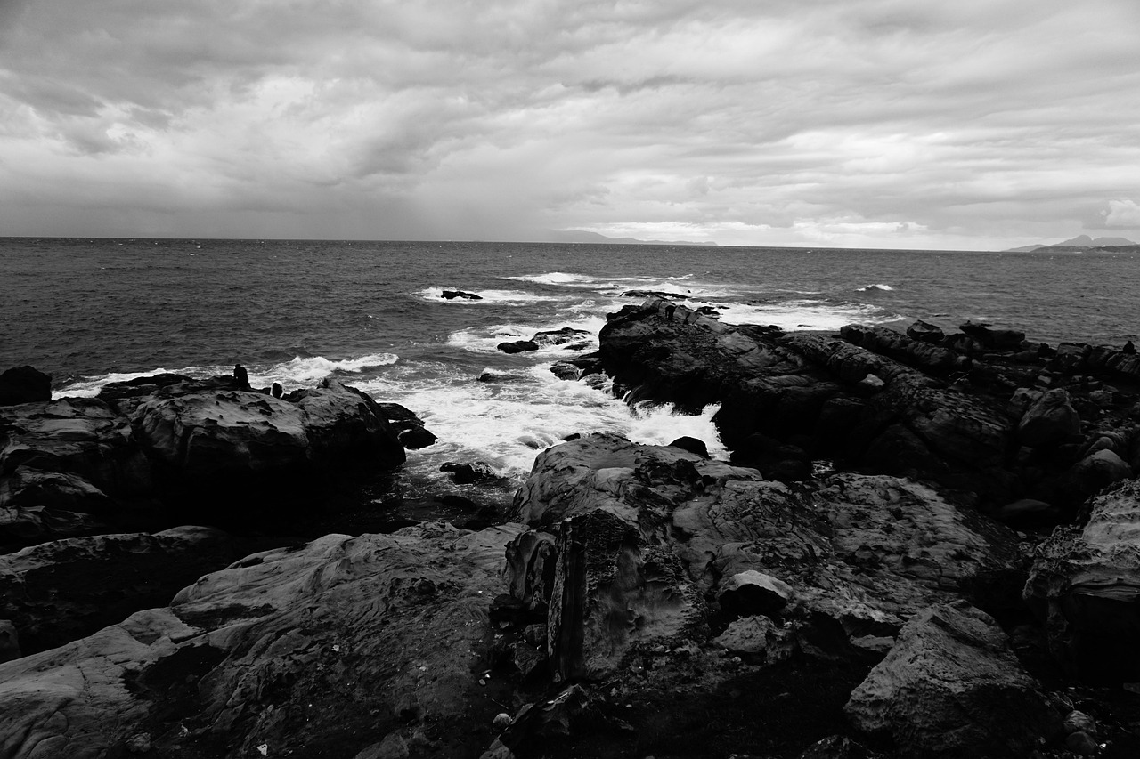Tangier, morocco, africa, travel, sea, cliff, gray travel, nature, gray sea