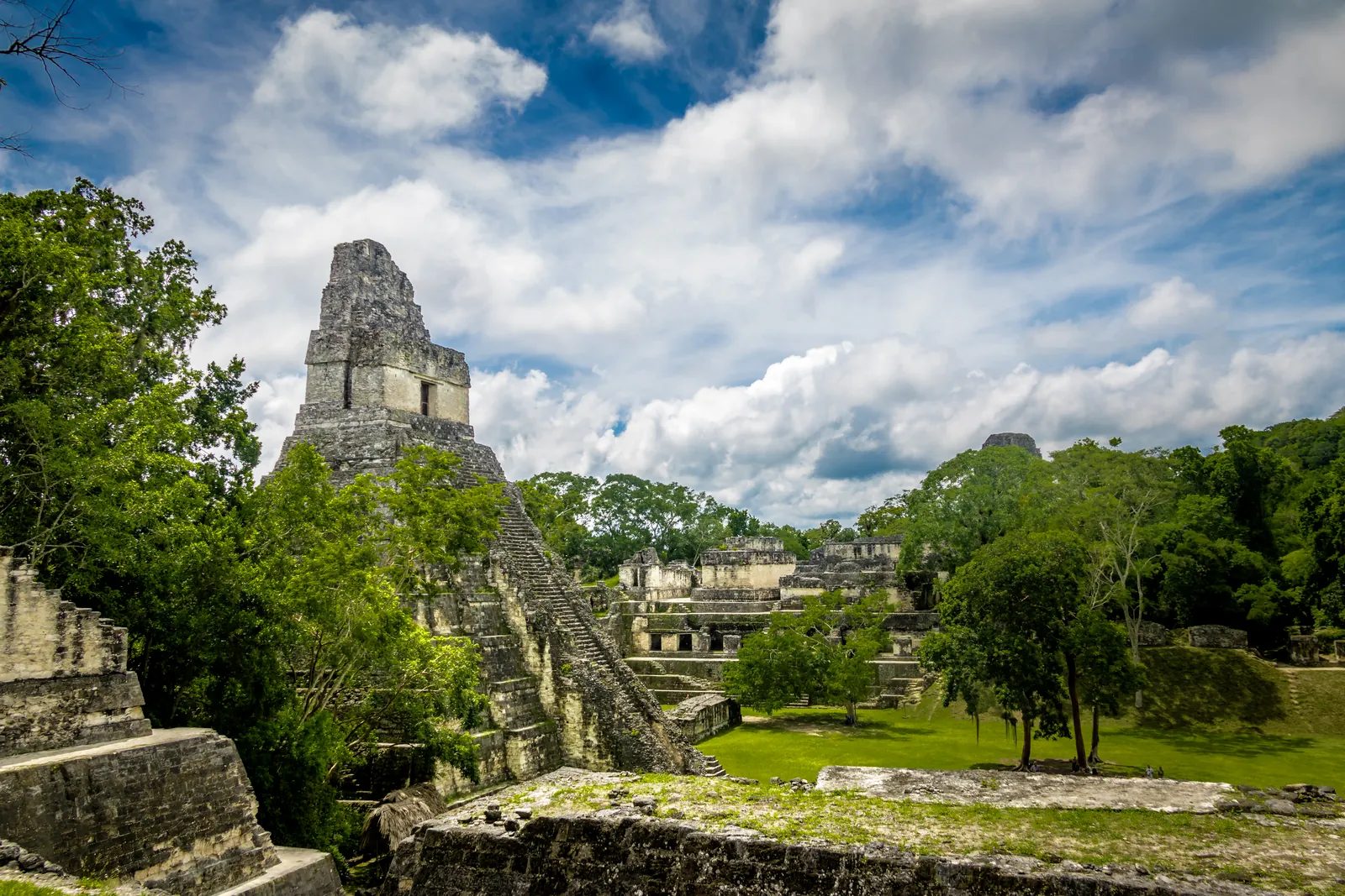 Temple I (Temple of the Great Jaguar) in Tikal National Park, Guatemala