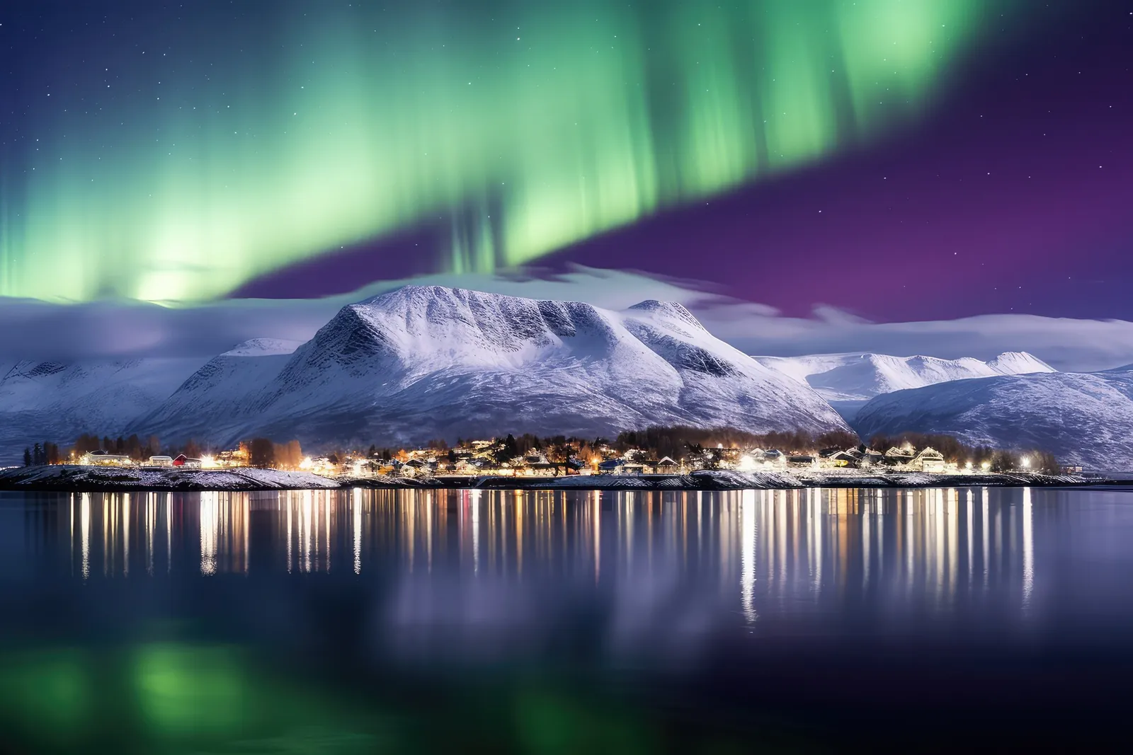 Tromsø in the Arctic winter