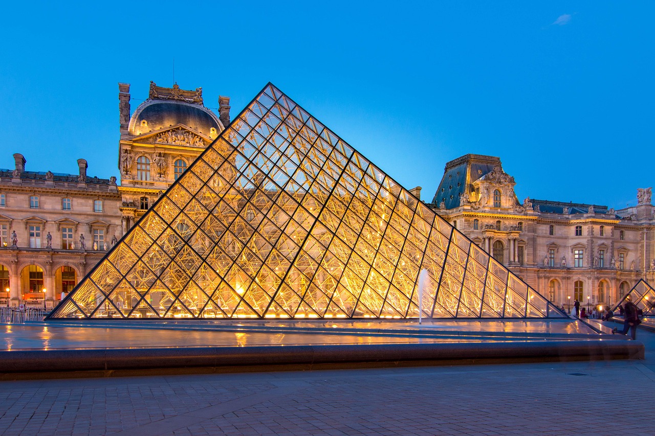 Paris, louvre, museum, pyramid, building, landmark, architecture, tourist attraction, facade, outdoor, glass outside, france, paris, paris, paris, paris, paris, louvre, louvre, louvre, louvre, museum