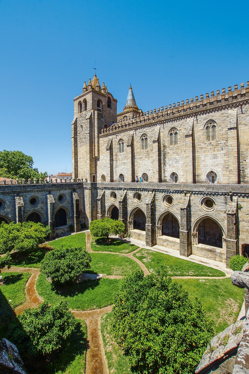 évora, cathedral, cloister, portugal, romanesque, middle ages, tower, architecture, church, old town, monastery, évora, évora, évora, évora, évora, portugal, portugal
